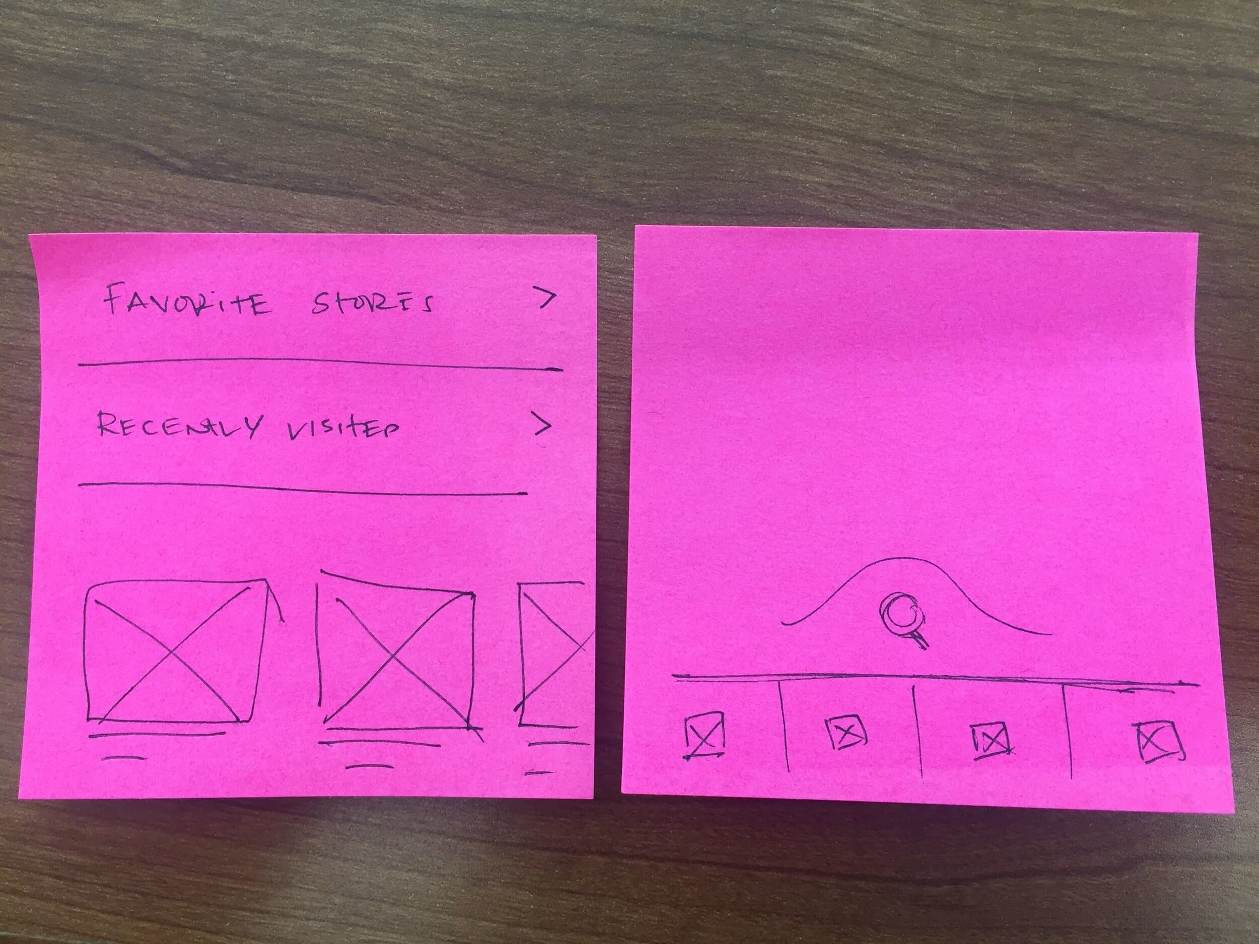 Brainstorm sketch by Sean-Paul