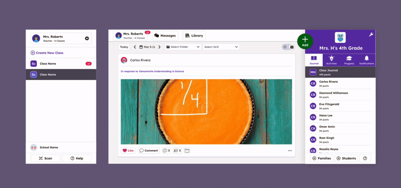 Animation showing the redesign vision